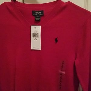 Boys polo sweater